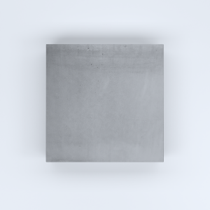 FIORIERE IN CEMENTO LISCE CUBO SENZA PIEDINI CM100X100X90H GRIGIO