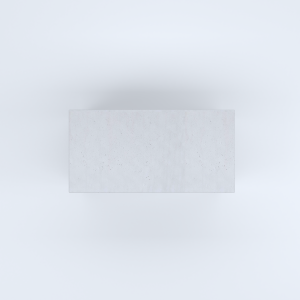 FIORIERE IN CEMENTO LISCE RETTANGOLARI SENZA PIEDINI CM100X50X50H BIANCO