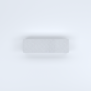 FIORIERE IN CEMENTO LISCE RETTANGOLARI SENZA PIEDINI CM100X30X30H BIANCO