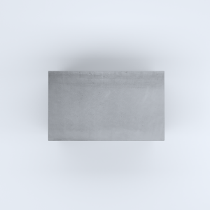 FIORIERE IN CEMENTO LISCE RETTANGOLARI SENZA PIEDINI CM100X60X60H GRIGIO