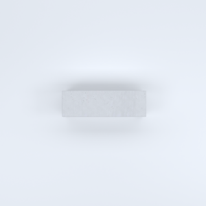 FIORIERE IN CEMENTO LISCE RETTANGOLARI SENZA PIEDINI CM80X25X50H BIANCO