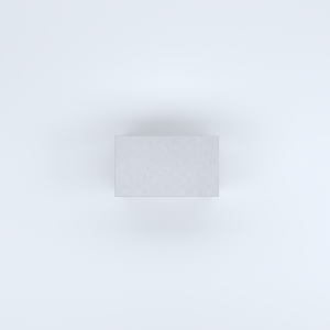 FIORIERE IN CEMENTO LISCE RETTANGOLARI SENZA PIEDINI CM60X35X50H BIANCO