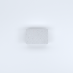 FIORIERE IN CEMENTO LISCE RETTANGOLARI SENZA PIEDINI CM60X40X30H BIANCO