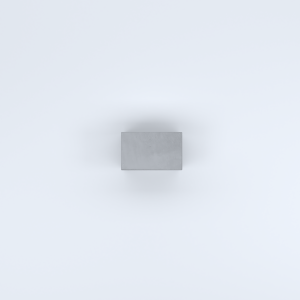 FIORIERE IN CEMENTO LISCE RETTANGOLARI SENZA PIEDINI CM40X25X50H GRIGIO