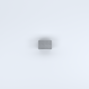FIORIERE IN CEMENTO LISCE RETTANGOLARI SENZA PIEDINI CM30X20X30H GRIGIO